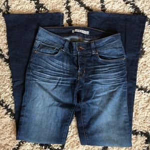 J brand love story flare jeans 27